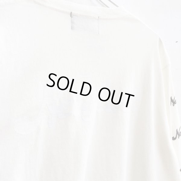 画像5: 【CRACKLIMB】'17 NEWFUNK LOGO WASH LONG TEE (WHITE) (5)