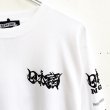 画像4: 【CRACKLIMB】 日本語 LONG TEE (WHITE) (4)