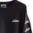 画像4: 【CRACKLIMB】'17 NEWFUNK LOGO WASH LONG TEE (BLACK) (4)