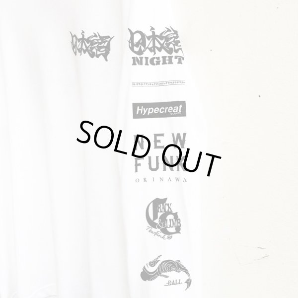 画像3: 【CRACKLIMB】 日本語 LONG TEE (WHITE) (3)