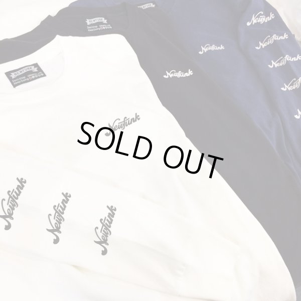 画像7: 【CRACKLIMB】'17 NEWFUNK LOGO WASH LONG TEE (WHITE) (7)