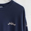 画像4: 【CRACKLIMB】'17 NEWFUNK LOGO WASH LONG TEE (NAVY) (4)