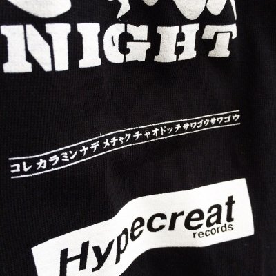 画像3: 【CRACKLIMB】 日本語 LONG TEE (BLACK)