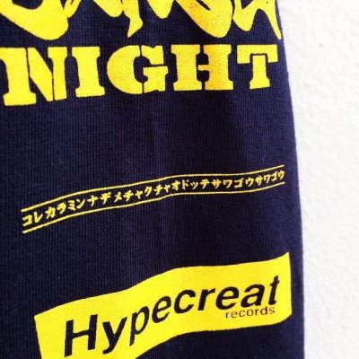 画像3: 【CRACKLIMB】 日本語 LONG TEE (NAVY)