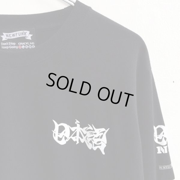 画像4: 【CRACKLIMB】 日本語 LONG TEE (BLACK) (4)