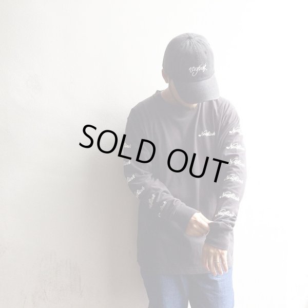 画像7: 【CRACKLIMB】'17 NEWFUNK LOGO WASH LONG TEE (BLACK) (7)