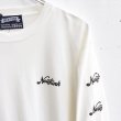 画像4: 【CRACKLIMB】'17 NEWFUNK LOGO WASH LONG TEE (WHITE) (4)