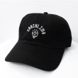 画像1: 【CRACKLIMB】CROWN 6 PANEL CAP (BLACK) (1)