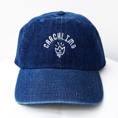 画像2: 【CRACKLIMB】CROWN 6 PANEL CAP (DENIM)