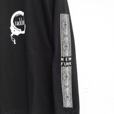 画像1: 【NEWFUNK】HANDCUFFS LONG TEE (BLACK)