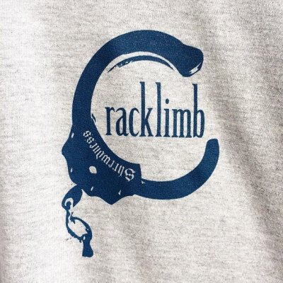 画像2: 【CRACKLIMB】HANDCUFFS LONG TEE (GRAY)