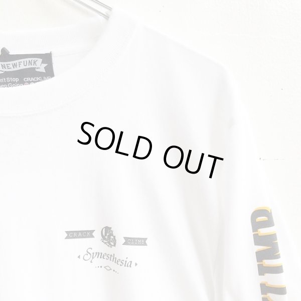 画像3: 【CRACKLIMB】BOXING LONG TEE (WHITE) (3)