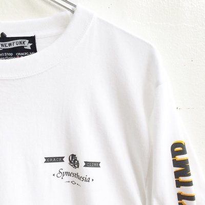 画像2: 【CRACKLIMB】BOXING LONG TEE (WHITE)