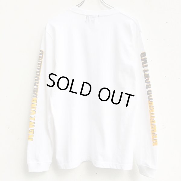 画像2: 【CRACKLIMB】BOXING LONG TEE (WHITE) (2)