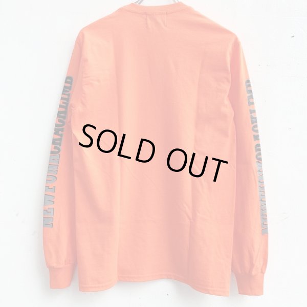 画像2: 【NEWFUNK】BOXING LONG TEE (ORANGE) (2)