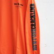 画像4: 【NEWFUNK】BOXING LONG TEE (ORANGE) (4)