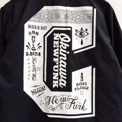 画像2: 【CRACKLIMB】EYEWASH NYLON JACKET (BLACK)