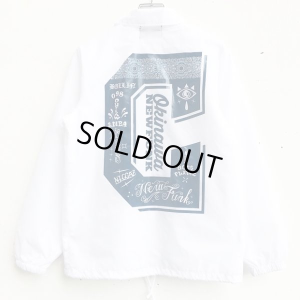 画像1: ＊SALE＊【CRACKLIMB】EYEWASH NYLON JACKET (WHITE) (1)