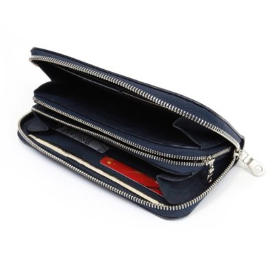 画像1: 【RIVAXIDE】‘PAID IN FULL’ Long wallet [BLUE] 