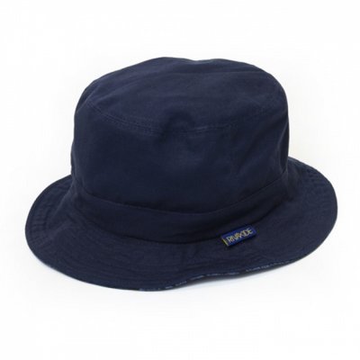 画像1: 【RIVAXIDE】‘Navy botanical’ REVERSIBLE SAFARI HAT [NAVY]