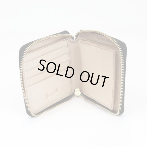 画像3: 【RIVAXIDE】‘PAID IN FULL’ square wallet [Black Paisley] (3)