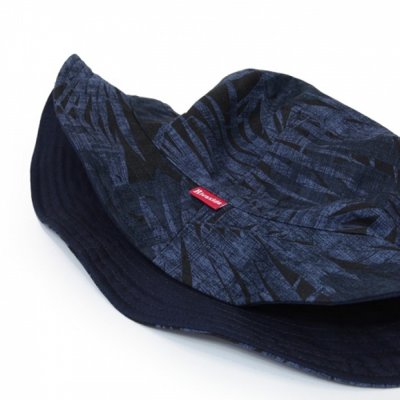 画像2: 【RIVAXIDE】‘Navy botanical’ REVERSIBLE SAFARI HAT [NAVY]