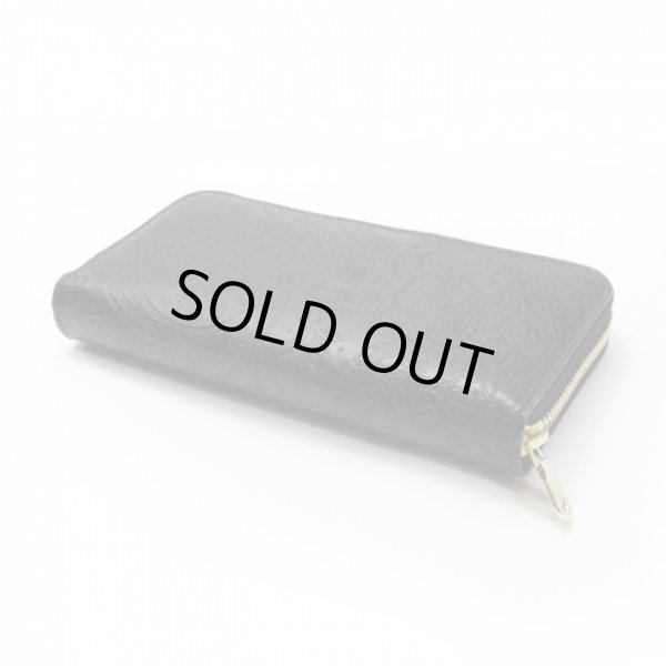 画像2: 【RIVAXIDE】‘PAID IN FULL’ Long wallet [Black Paisley] (2)