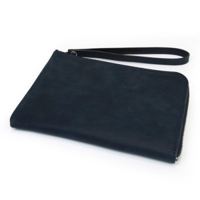 画像2: 【RIVAXIDE】‘Excelente' Round zipper Case [BLUE]