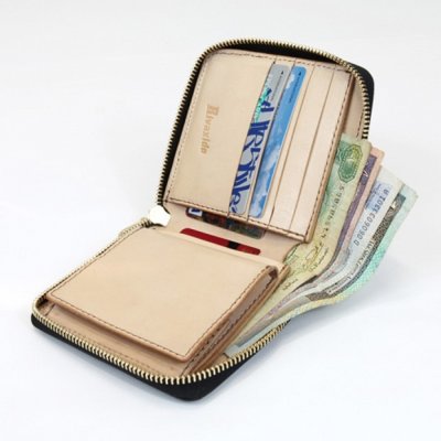 画像3: 【RIVAXIDE】‘PAID IN FULL’ square wallet [Black Paisley]