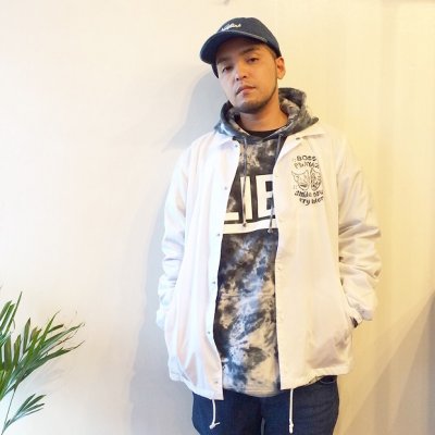 画像1: ＊SALE＊【CRACKLIMB】EYEWASH NYLON JACKET (WHITE)