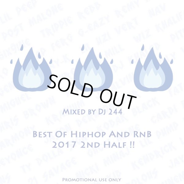 画像1: DJ 244 『BEST OF HIPHOP AND RNB 2017 2ND HALF!!』 (1)
