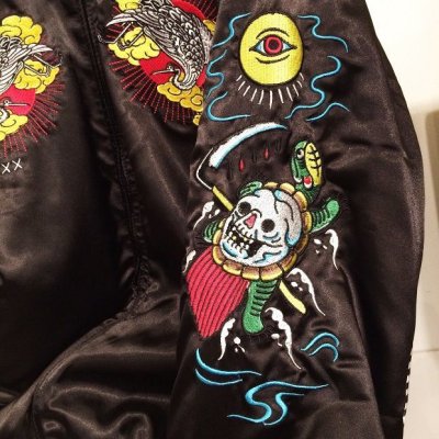 画像1: 【SQUARE】TATTOO SOUVENIR JACKET