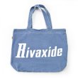 画像1: 【RIVAXIDE】'CONVEX LOGO' TOTE BAG (LIGHTBLUE) (1)