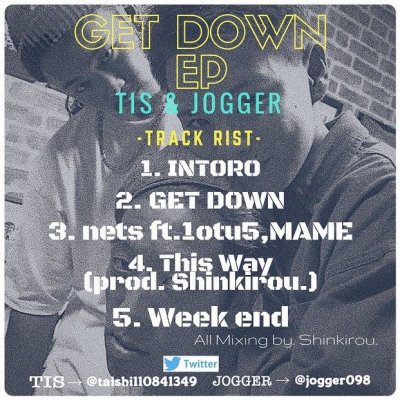 画像1: TIS & JOGGER 『GET DOWN EP』 (CD-R)
