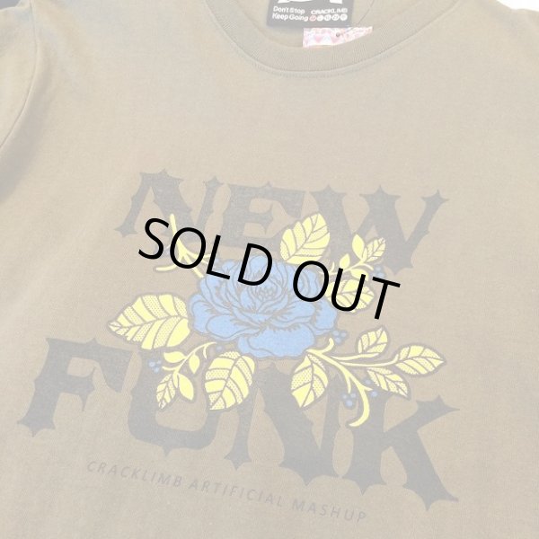 画像3: 【CRACKLIMB】FLOWER LONG TEE (OLIVE) (3)