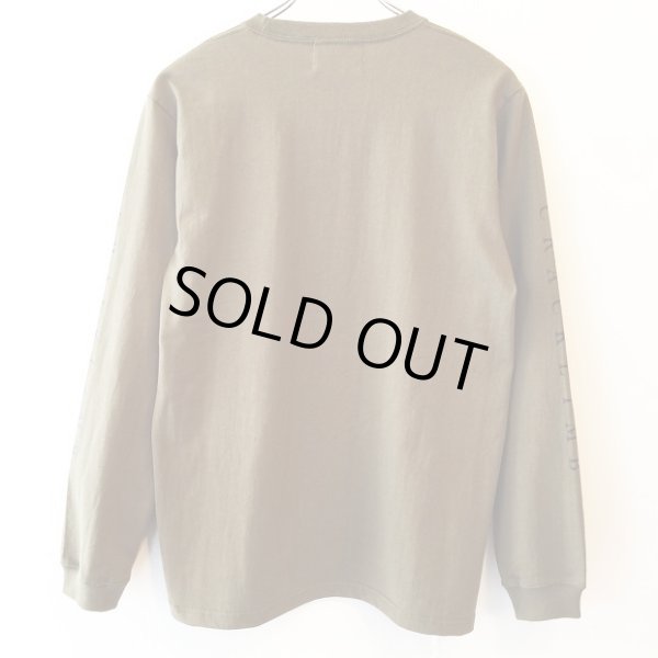 画像5: 【CRACKLIMB】FLOWER LONG TEE (OLIVE) (5)