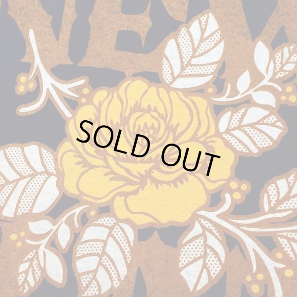 画像4: 【CRACKLIMB】FLOWER LONG TEE (NAVY) (4)