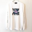 画像1: 【CRACKLIMB】FLOWER LONG TEE (WHITE) (1)