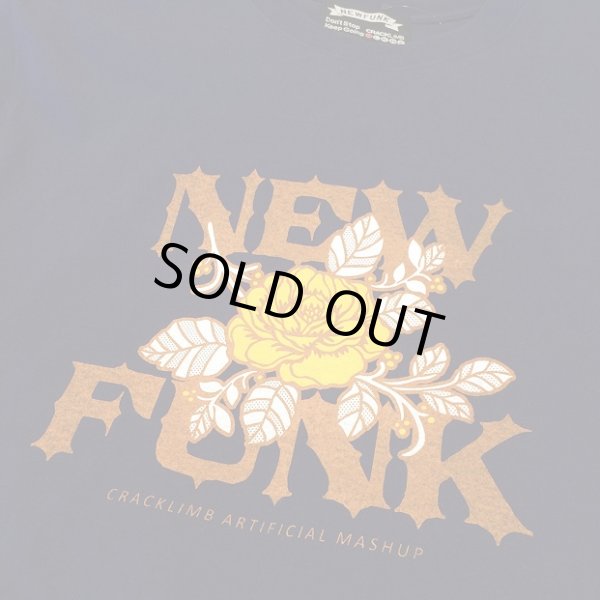 画像3: 【CRACKLIMB】FLOWER LONG TEE (NAVY) (3)