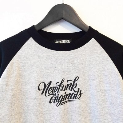 画像1: 【CRACKLIMB】NEWFUNK ORIGINAL'S RAGLAN TEE