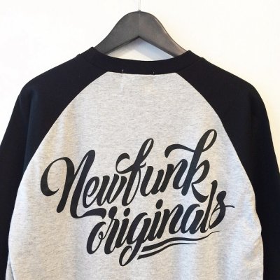 画像2: 【CRACKLIMB】NEWFUNK ORIGINAL'S RAGLAN TEE