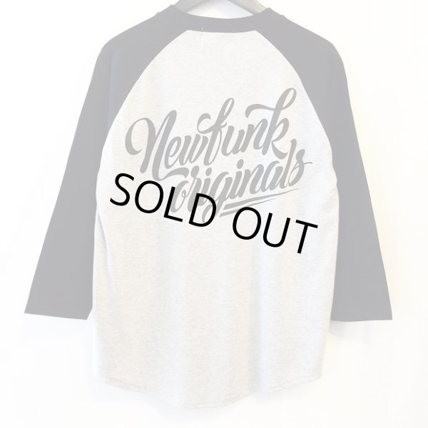 画像2: 【CRACKLIMB】NEWFUNK ORIGINAL'S RAGLAN TEE (2)