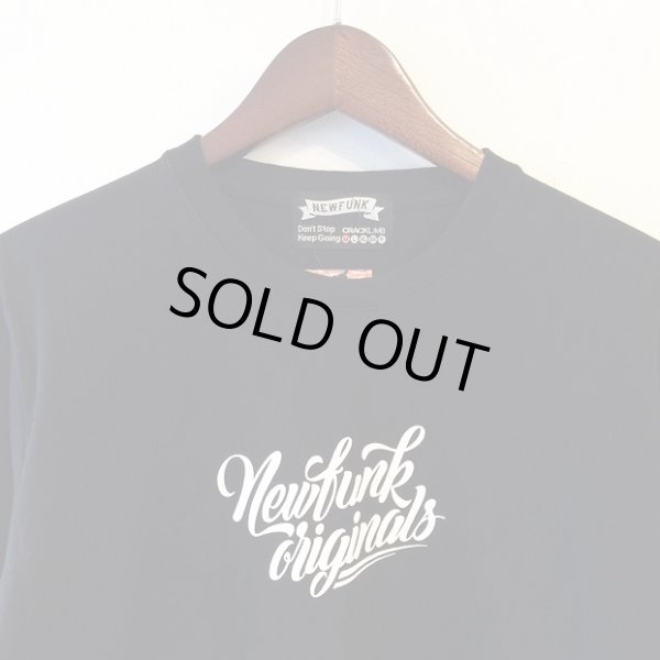 画像3: 【CRACKLIMB】NEWFUNK ORIGINAL'S LONG TEE (BLACK) (3)