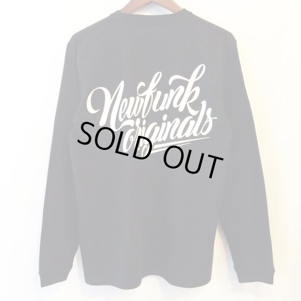 画像2: 【CRACKLIMB】NEWFUNK ORIGINAL'S LONG TEE (BLACK) (2)