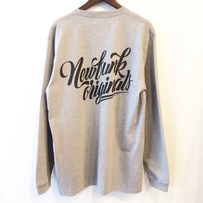 画像3: 【CRACKLIMB】NEWFUNK ORIGINAL'S LONG TEE (GRAY)