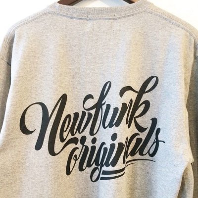 画像2: 【CRACKLIMB】NEWFUNK ORIGINAL'S LONG TEE (GRAY)