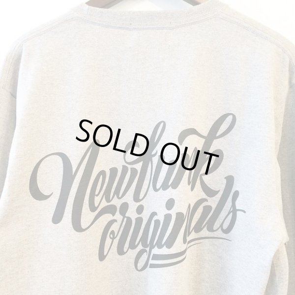 画像4: 【CRACKLIMB】NEWFUNK ORIGINAL'S LONG TEE (GRAY) (4)
