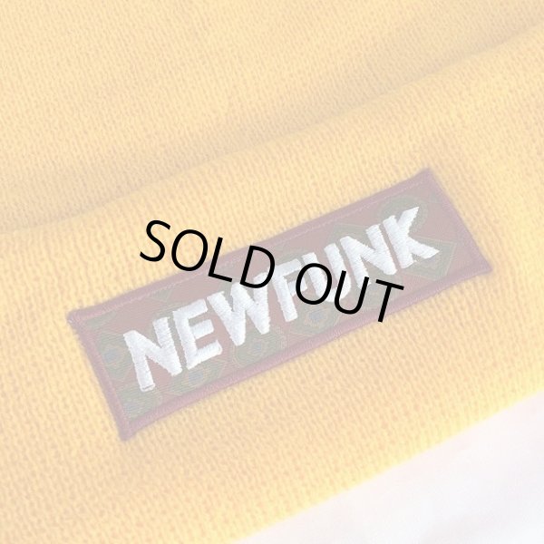 画像2: 【CRACKLIMB】NEWFUNK BOX KNIT CAP (Yellow) (2)