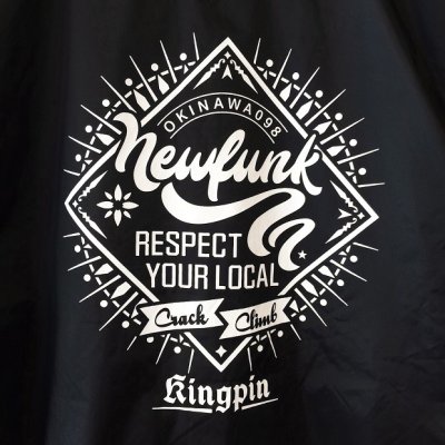 画像3: 【CRACKLIMB】KINGPIN NILON JACKET (BLACK)