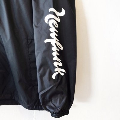 画像2: 【CRACKLIMB】KINGPIN NILON JACKET (BLACK)